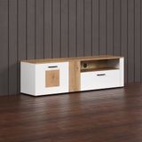 INOSIGN Lowboard »Linz TV-Kommode, TV-Rack«, (1 St.), TV-Lowboard mit Hirnholzapplikationen - B/T/H: 170/42/50 cm