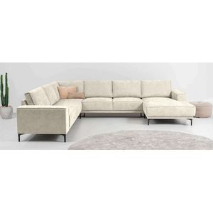 Places of Style Wohnlandschaft »Oland«, U-Form, im zeitlosem Design und hochwertiger Verabeitung