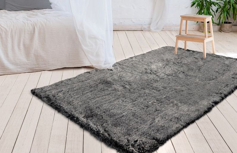 me gusta Teppich »Tender 125«, rechteckig, 52 mm Höhe, Kuscheliger & gemütlicher Teppich, UNI-Farben,Fußbodenheizung geeignet