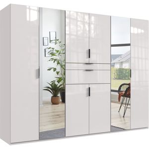 Wimex Drehtürenschrank »Moldau Kleiderschrank mit Spiegel Schlafzimmerschrank Bestseller«, Wähle deine Innenausstattung fertig konfiguriert im Schrank