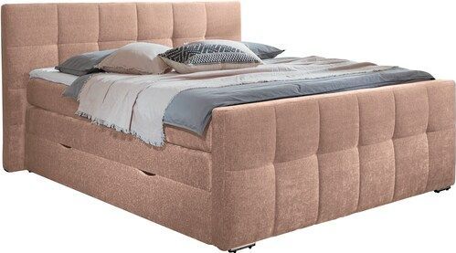 Places of Style Boxspringbett »Rosà«, H3/H3, H3/H4, H4/H4 möglich
