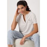 Monari Kurzarmshirt, Mit V-Ausschnitt