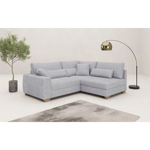 Mr. Couch Ecksofa »L-Form«, Mit Federkern, wahlweise mit Bett und Taschenfederkern