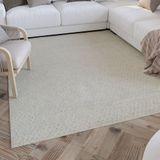 Wecon home Wollteppich »Hamptons THIRTYFIVE«, rechteckig, 15 mm Höhe, Läufer, Schurwolle, Kurzflor, Wohn- & Schlafzimmer, strukturiert