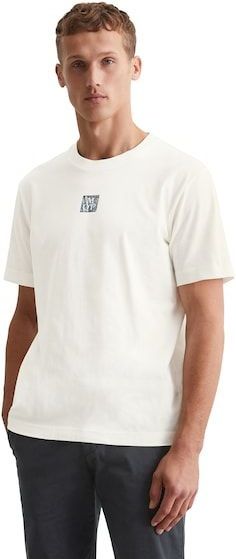 Marc O'Polo T-Shirt, mit einem quadratischen Logo mittig auf der Brust