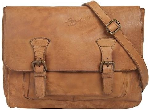 Samantha Look Umhängetasche »SATCHEL«, echt Leder, Made in Italy