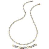 Firetti Goldkette »Schmuck Geschenk Gold 333 Halskette Fantasiekette«, Made in Germany