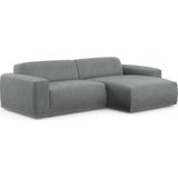 TRENDMANUFAKTUR Ecksofa »Braga, mit hochwertigem Kaltschaum, L-Form, in Cord erhältlich«, (2 St.), modernes Sofa, Couch mit hohem Sitzkomfort, 255/72/160 cm (B/H/T)