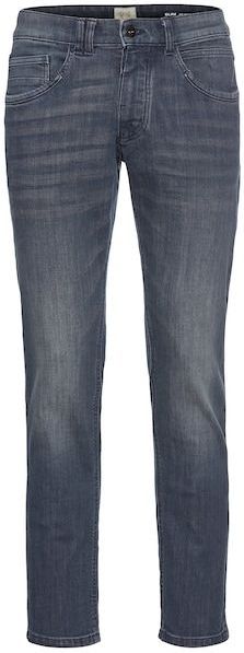 camel active Slim-fit-Jeans, mit Leder-Badge