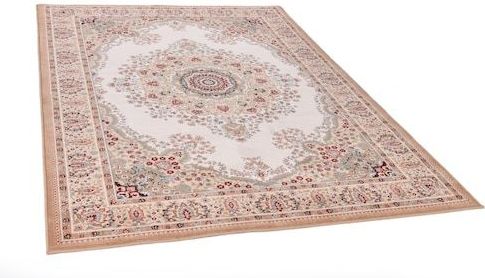 THEKO Wollteppich »Dolna - 809«, rechteckig, 10 mm Höhe, Kurzflor, reine Wolle, Orient-Optik