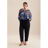 seidensticker Klassische Bluse »Schwarze Rose«, Tunika Floral