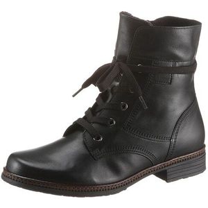 Gabor Schnürstiefelette, Blockabsatz, Schnürboots, Businessschuh mit Best Fitting Ausstattung