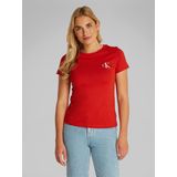 Calvin Klein Jeans T-Shirt »2-PACK MONOLOGO SLIM TEE«, (Packung, 2er-Pack)
