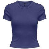 ONLY Kurzarmshirt »ONLVAL S/S O-NECK TOP CC JRS«