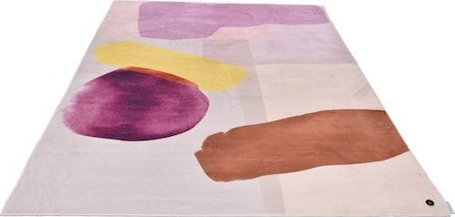 TOM TAILOR HOME Teppich »Shapes - THREE«, rechteckig, 5 mm Höhe, Kurzflor, bedruckt, modernes Design