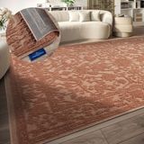 Villeroy & Boch Teppich »Ambroise«, rechteckig, 5,5 mm Höhe, Nachhaltig, Wohnzimmer, Schlafzimmer, Modern, Hoch-Tief Effekt, Flur