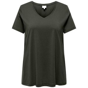 ONLY CARMAKOMA V-Shirt »CARBONNIE LIFE S/S V A-SHAPE TEE NOOS«