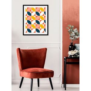 queence Bild »Samuel«, Abstrakt-Figuren-Kunst-Gemälde, (1 St.), HD Premium Poster-Druck inkl. Holzrahmen