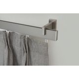 GARESA Innenlaufschiene »FLAT«, 1 läufig-läufig, Wunschmaßlänge, Rechteckprofil, Wandmontage, perfekter Lauf, modern, verlängerbar