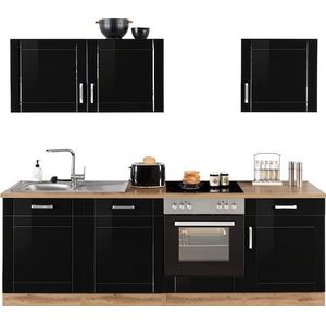 KOCHSTATION Küchenzeile »KS-Tinnum«, ohne E-Geräte, Breite 240 cm