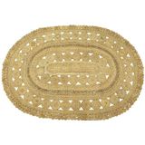 carpetfine Sisalteppich »Juteteppich Finn«, rechteckig, 13 mm Höhe, natürliches Pflanzenmaterial von Hand gewebt, Boho Style