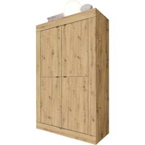 INOSIGN Highboard »Basic Höhe 162 cm, Breite 102 cm, Kommode 4 Türen, Hochkommode«, Metallgriff, moderne Rahmenoptik, viel Stauraum, Farbauswahl