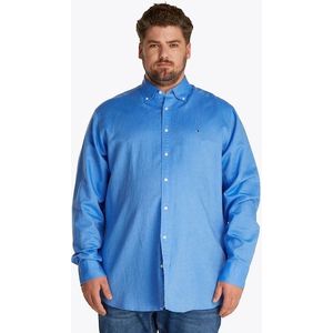 Tommy Hilfiger Big & Tall Langarmhemd »BT-LINEN BLEND SOLID«, Große Größen