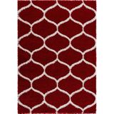 Sanat Hochflor-Teppich »Madrid«, rechteckig, 30 mm Höhe, Wohnzimmer, Langflor, Shaggy Teppich