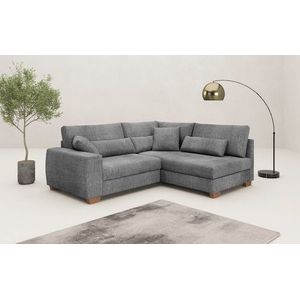 Mr. Couch Ecksofa »L-Form«, Mit Federkern, wahlweise mit Bett und Taschenfederkern