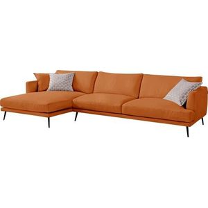 Egoitaliano Ecksofa »Sophia, Designsofa mit extrakomfortablem Sitzkomfort«, mit Daunenfederung, L-Form