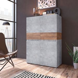 INOSIGN Highboard »Rimini«, Höhe 129 cm