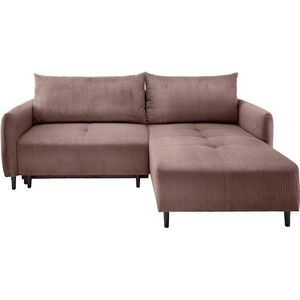 INOSIGN Ecksofa »Mara«, inkl. 2 Stk. Wendekissen, beidseitig montierbar
