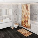 Sanilo Badaccessoire-Set »Sanibel«, (Komplett-Set, 3 tlg.), bestehend aus WC-Sitz, Badteppich und Waschbeckenstöpsel