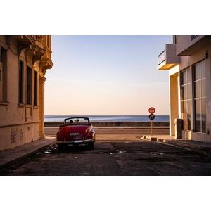 Papermoon Fototapete »Photo-Art JOHN DEAKIN, DAS SUN SET - HAVANNA«