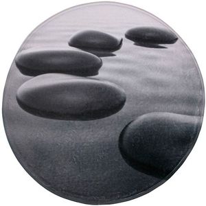 Sanilo Badematte »Black Stones«, schnell trocknend, Memory Schaum