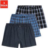 H.I.S Webboxer, (Packung, 3 St.), mit verschiedenen Karomustern