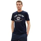 TOM TAILOR T-Shirt, mit großem Logofrontprint