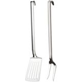 PINTINOX Kochbesteck-Set »Professional«, (Set, 2 tlg.), Grill/Kochbesteck, Edelstahl 18/10, spülmaschinengeeignet