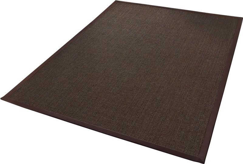 Dekowe Sisalteppich »Mara S2 mit Bordüre«, rechteckig, 5 mm Höhe, Flachgewebe, Material: 100% Sisal, Wohnzimmer