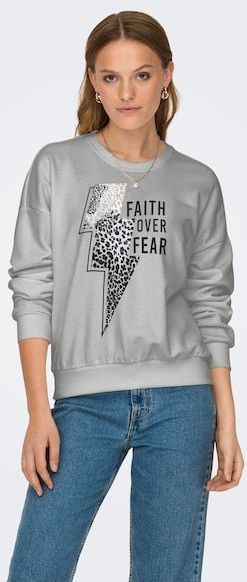 ONLY Sweatshirt »ONLRUNA L/S O-NECK BOX CC SWT«