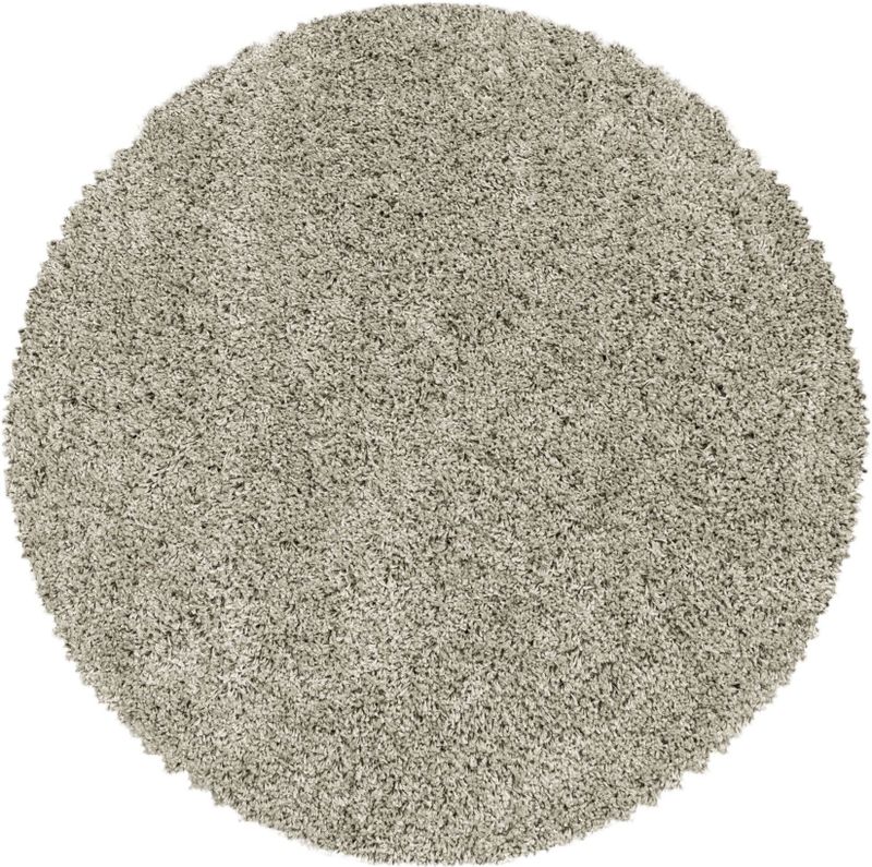 Ayyildiz Teppiche Hochflor-Teppich »SYDNEY 3000«, rund, 50 mm Höhe, Shaggy, Langflor, uni, auch rechteckig, Wohnzimmer