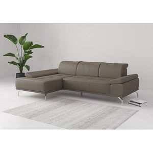 Places of Style Ecksofa »Caluna«, Inkl.Sitztiefenverstellung
