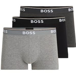 BOSS Boxer »TRUNK 3 PACK«, (3 St.), BOSS Schriftzug auf dem Bund