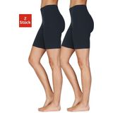 Vivance active Radlerhose, (2er-Pack), mit Gummibund, Loungewear