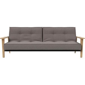 INNOVATION LIVING ™ Schlafsofa »Splitback Frej, Dauerschlafsofa, bequem mit Federkernunterfederung«, mit stabilen Armlehnen, in skandinavischem Design