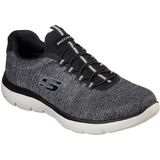 Skechers Slip-On Sneaker »SUMMITS«, Slipper, Freizeitschuh in komfortabler Schuhweite