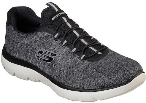 Skechers Slip-On Sneaker »SUMMITS«, Slipper, Freizeitschuh in komfortabler Schuhweite
