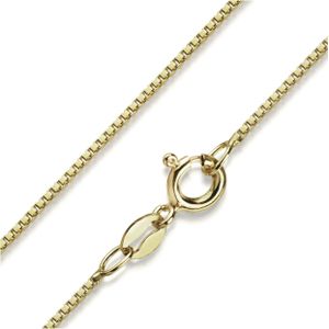 Firetti Collierkettchen »Schmuck Geschenk Silber 925 Venezianerkettengliederung 1,0 mm breit«, Made in Germany