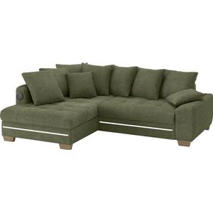 Mr. Couch Ecksofa »Nikita II, L-Form«, mit Kaltschaum, RGB-LED, Soundsystem, wahlweise mit Bett, Bettkasten
