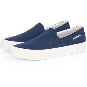 Tommy Jeans Slip-On Sneaker »TJM SLIP ON CANVAS COLOR«, Freizeitschuh, Halbschuh, Slipper mit Stretcheinsätzen